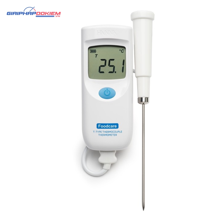 Máy Đo Nhiệt Độ Trong Thực Phẩm Loại T Kèm Đầu Dò FC767PW Hanna HI935004 1 Máy Đo Nhiệt Độ Trong Thực Phẩm Loại T Kèm Đầu Dò FC767PW Hanna HI935004