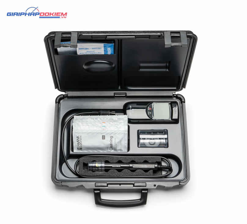 Máy Đo pH/EC/TDS/Nhiệt Độ Chống Thấm Nước (Thang Thấp) Hanna HI991300 2 Máy Đo pH/EC/TDS/Nhiệt Độ Chống Thấm Nước (Thang Thấp) Hanna HI991300 - Ảnh 2