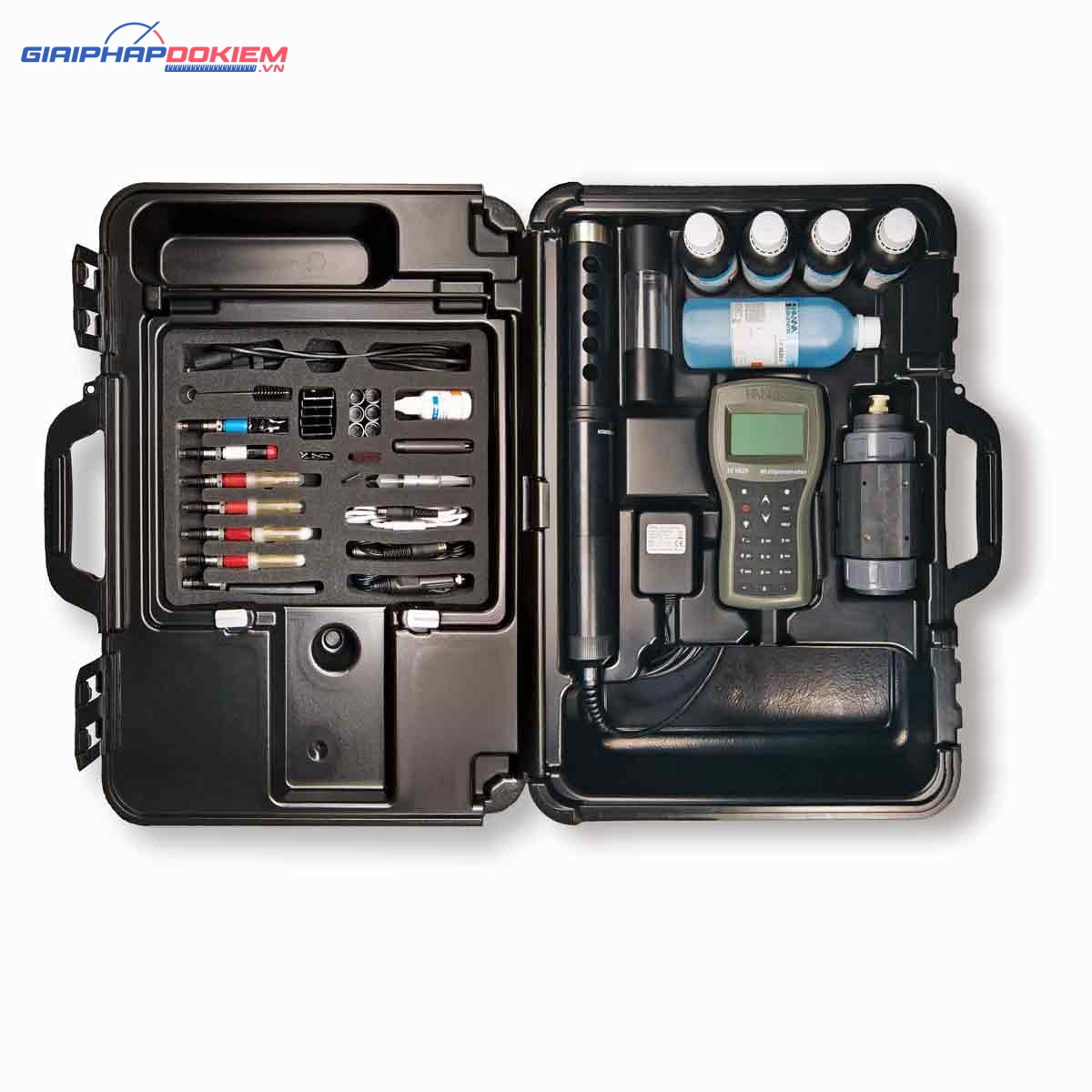 Máy Đo pH/ISE/EC/DO/Độ Đục Chống Thấm Nước Có GPS Hanna HI9829 4 Máy Đo pH/ISE/EC/DO/Độ Đục Chống Thấm Nước Có GPS Hanna HI9829 - Ảnh 4