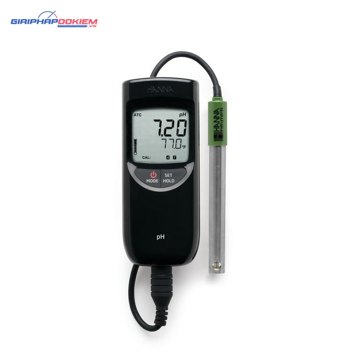 Máy Đo pH/Nhiệt Độ Chống Thấm Nước Hanna HI991001 1 Máy Đo pH/Nhiệt Độ Chống Thấm Nước Hanna HI991001