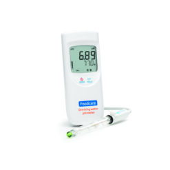 Máy Đo pH/Nhiệt Độ Trong Nước Uống Hanna HI99192 5 may do ph nhiet do trong nuoc uong hanna hi99192 1
