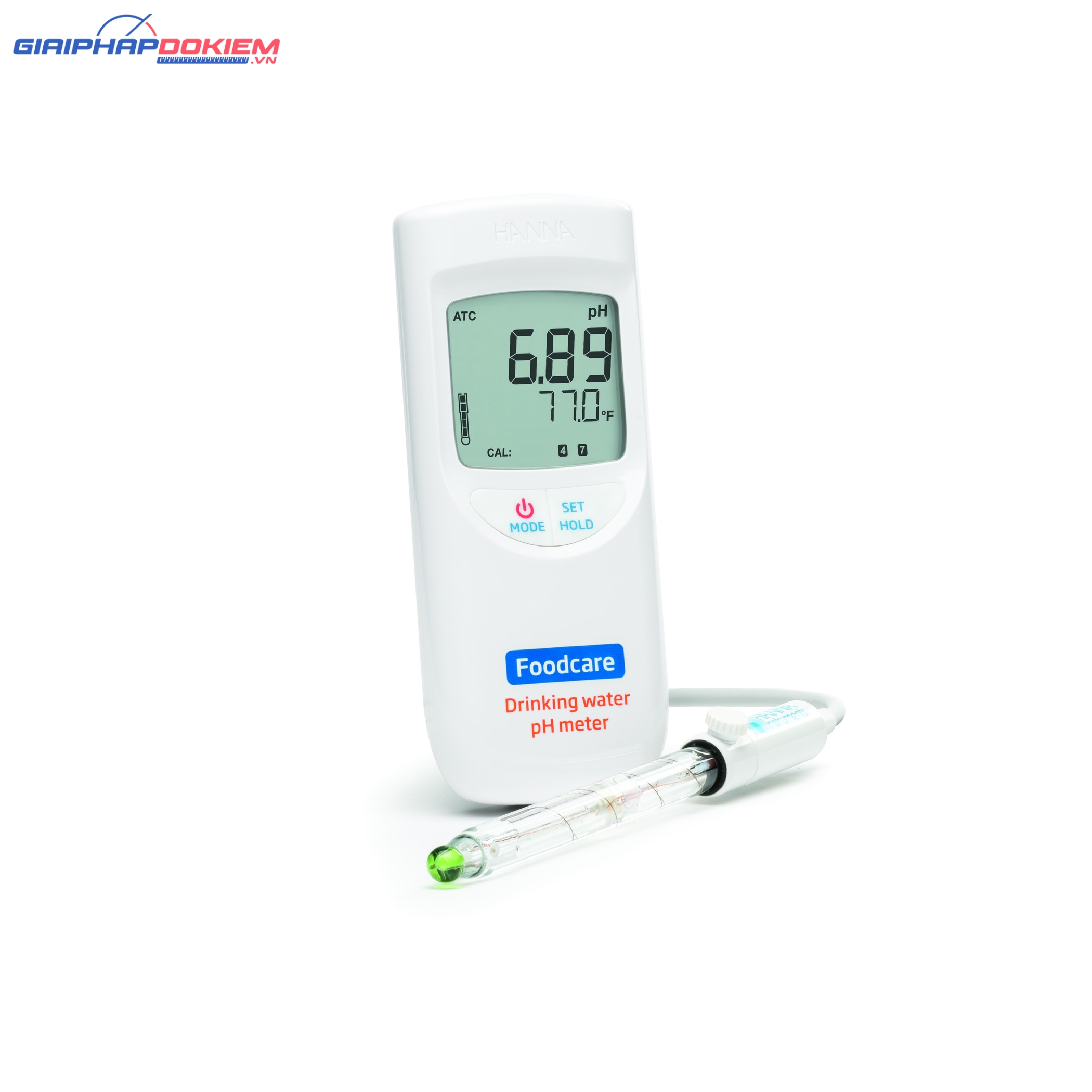 Máy Đo pH/Nhiệt Độ Trong Nước Uống Hanna HI99192 2 Máy Đo pH/Nhiệt Độ Trong Nước Uống Hanna HI99192 - Ảnh 2
