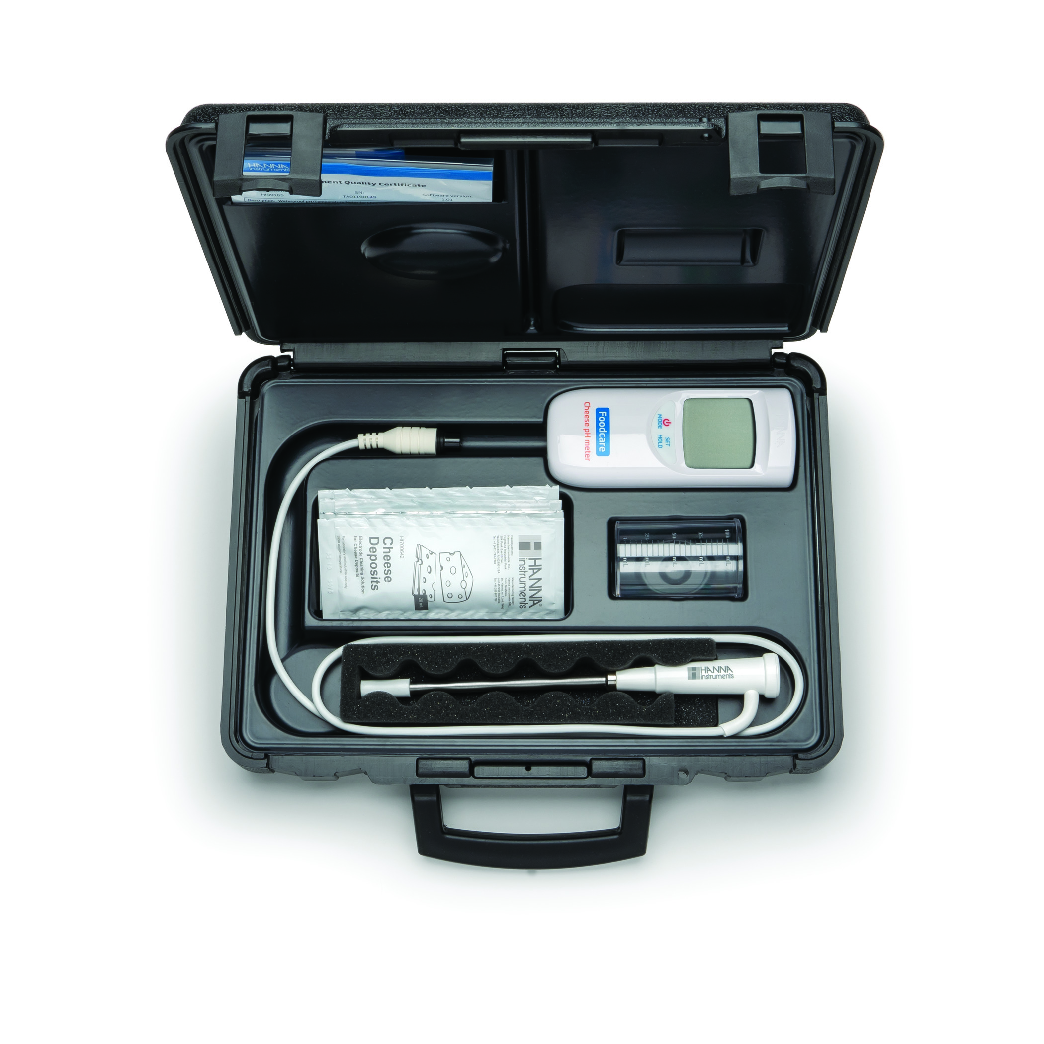 Máy Đo pH/Nhiệt Độ Trong Pho Mát Hanna HI99165 7 Máy Đo pH/Nhiệt Độ Trong Pho Mát Hanna HI99165 - Ảnh 2