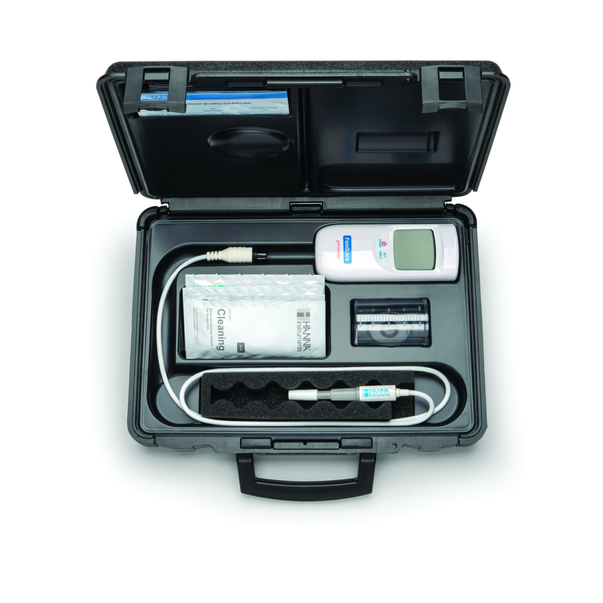 Máy Đo pH/Nhiệt Độ Trong Sữa Chua Hanna HI99164 Máy Đo pH/Nhiệt Độ Trong Sữa Chua Hanna HI99164