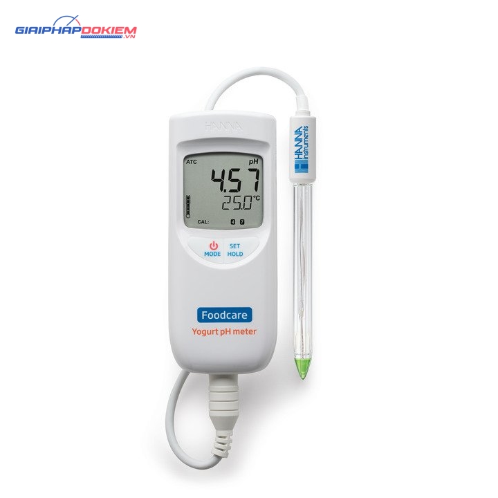 Máy Đo pH/Nhiệt Độ Trong Sữa Chua Hanna HI99164 1 Máy Đo pH/Nhiệt Độ Trong Sữa Chua Hanna HI99164