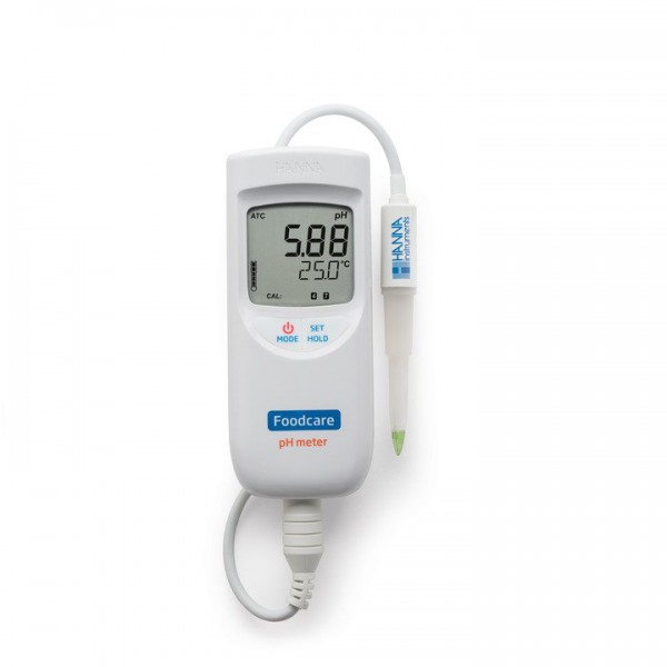 Máy Đo pH/Nhiệt Độ Trong Sữa Chua, Phô Mai Và Thực Phẩm Bán Rắn (HACCP) Hanna HI99161 1 Máy Đo pH/Nhiệt Độ Trong Sữa Chua, Phô Mai Và Thực Phẩm Bán Rắn (HACCP) Hanna HI99161