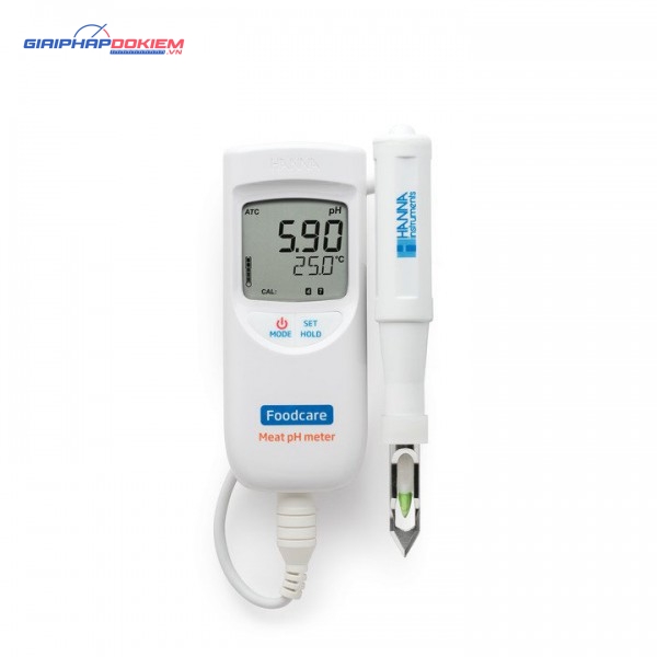 Máy Đo pH/Nhiệt Độ Trong Thịt Hanna HI99163 1 Máy Đo pH/Nhiệt Độ Trong Thịt Hanna HI99163