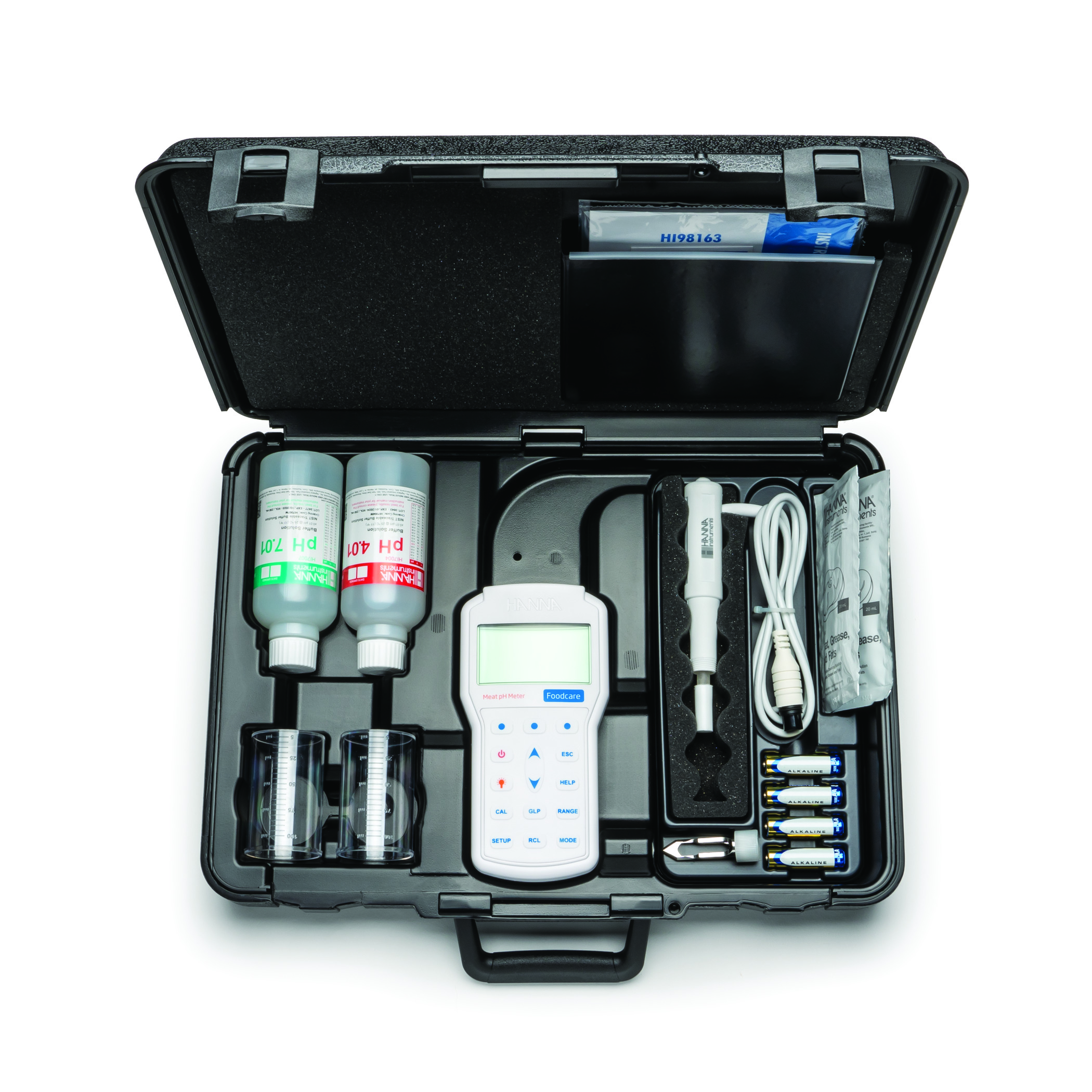 Máy Đo pH/Nhiệt Độ Trong Thịt Thế Hệ Mới Hanna HI98163 4 Máy Đo pH/Nhiệt Độ Trong Thịt Thế Hệ Mới Hanna HI98163 - Ảnh 4