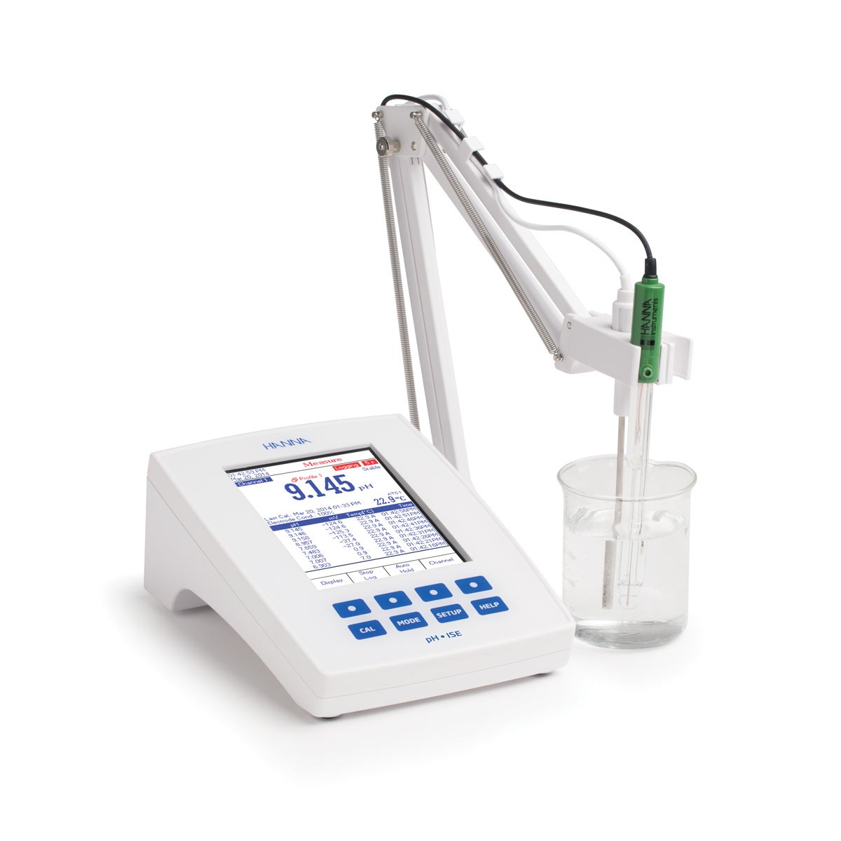 Máy Đo pH/ORP/ISE/Nhiệt Độ Để Bàn với CAL Check™ Hanna HI5222-02 1 Máy Đo pH/ORP/ISE/Nhiệt Độ Để Bàn với CAL Check™ Hanna HI5222-02