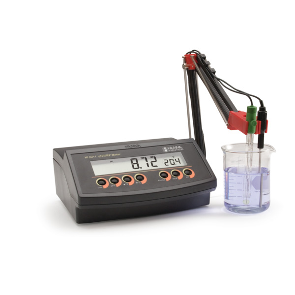 Máy Đo pH/ORP/Nhiệt Độ Để Bàn Với Độ Phân Giải 0.01 Hanna HI2211-02 1 Máy Đo pH/ORP/Nhiệt Độ Để Bàn Với Độ Phân Giải 0.01 Hanna HI2211-02