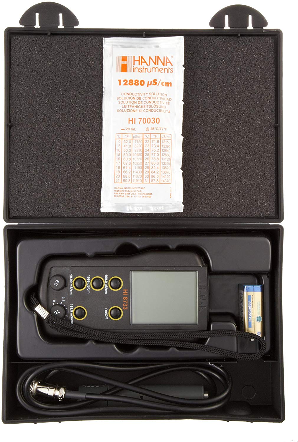 Máy Đo TDS Ba Thang Đo Hanna HI8734 2 Máy Đo TDS Ba Thang Đo Hanna HI8734 - Ảnh 2