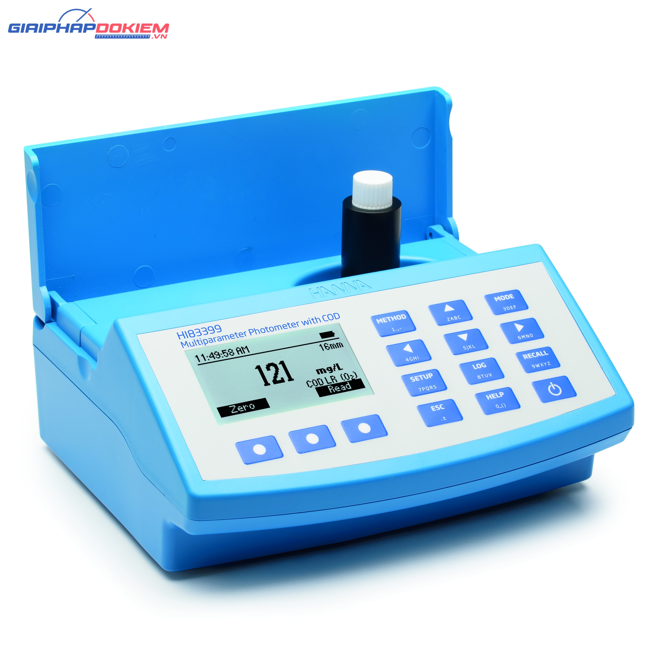 Máy Phân Tích COD Và Đa Chỉ Tiêu Trong Nước Thải Và Nước Sạch Hanna HI83399-02 4 Máy Phân Tích COD Và Đa Chỉ Tiêu Trong Nước Thải Và Nước Sạch Hanna HI83399-02 - Ảnh 4
