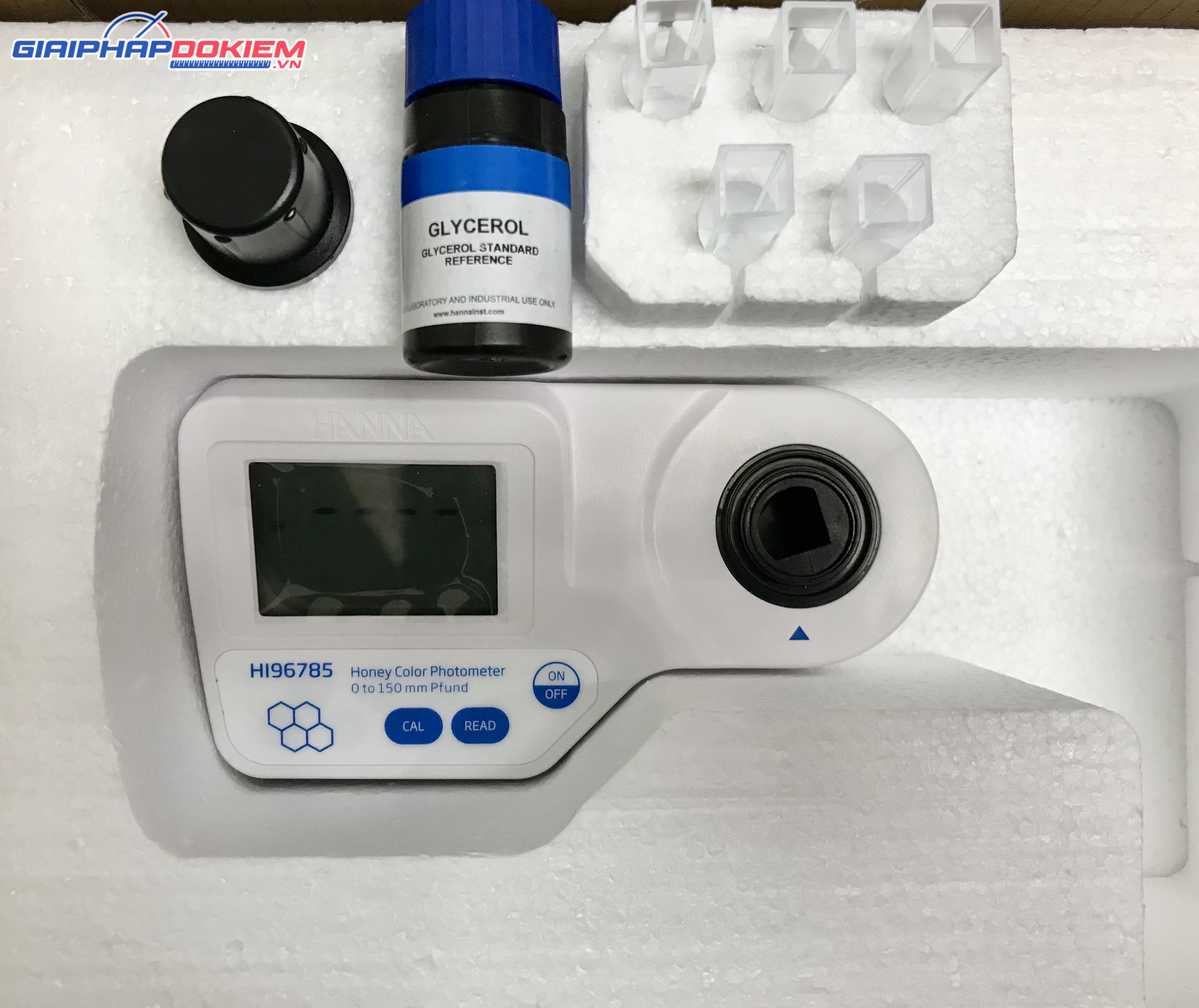 Máy Quang Đo Màu Mật Ong Hanna HI96785 3 Máy Quang Đo Màu Mật Ong Hanna HI96785 - Ảnh 3
