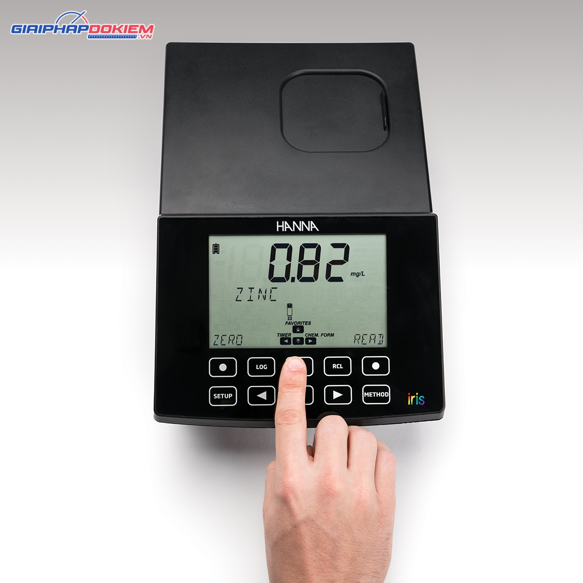 Máy Quang Hồng Ngoại VIS Đa Chỉ Tiêu Iris Hanna HI801-02 2 Máy Quang Hồng Ngoại VIS Đa Chỉ Tiêu Iris Hanna HI801-02 - Ảnh 2