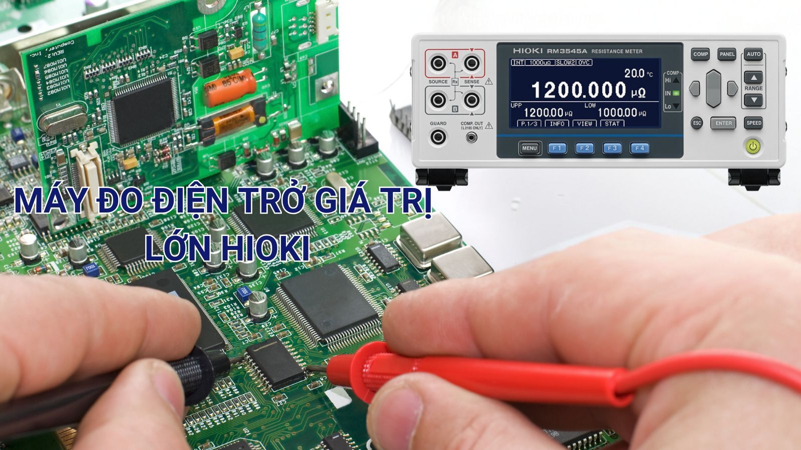 Nhà phân phối máy đo điện trở giá trị lớn Hioki chính hãng, uy tín