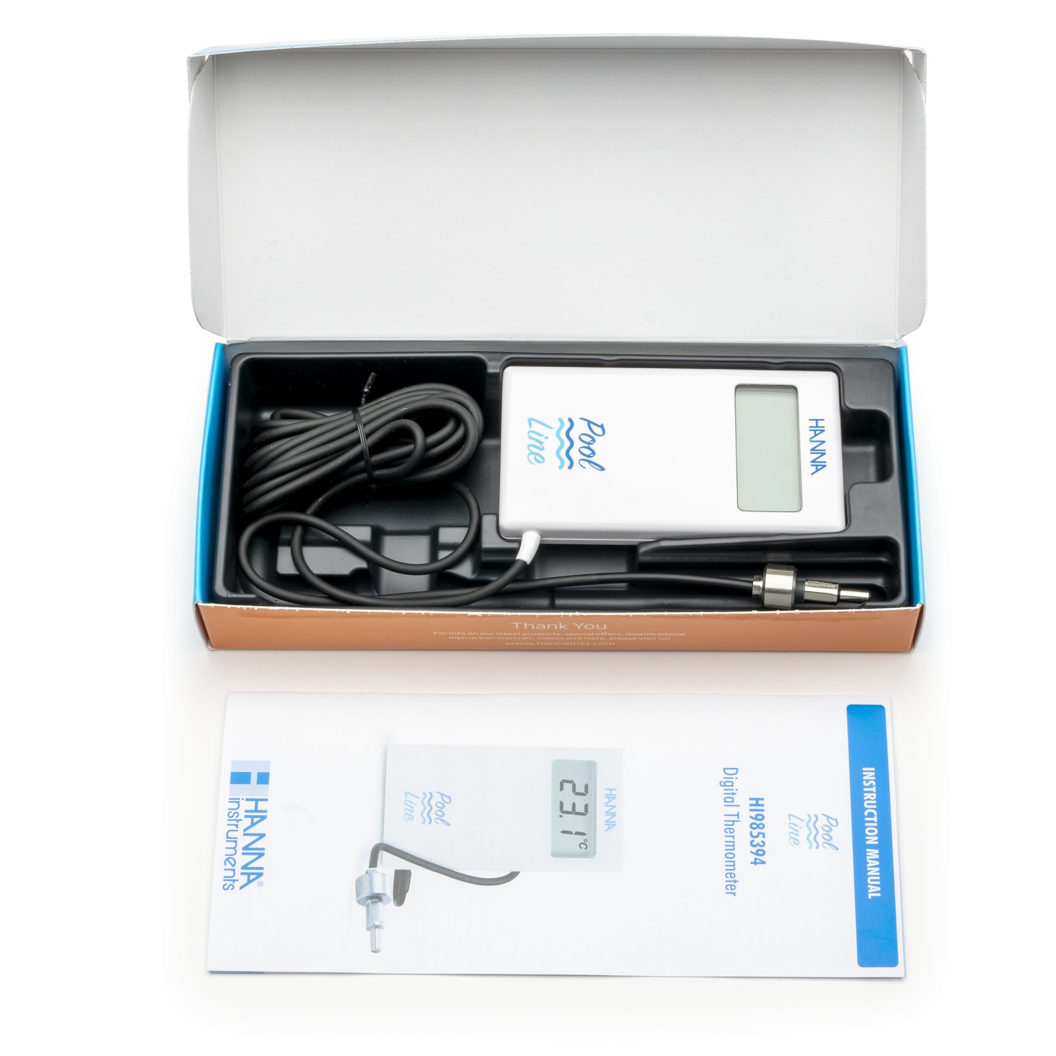 Nhiệt Kế Bỏ Túi Có Dây Nhúng Chìm Cho Hồ Bơi Hanna HI985394 2 Nhiệt Kế Bỏ Túi Có Dây Nhúng Chìm Cho Hồ Bơi Hanna HI985394 - Ảnh 2