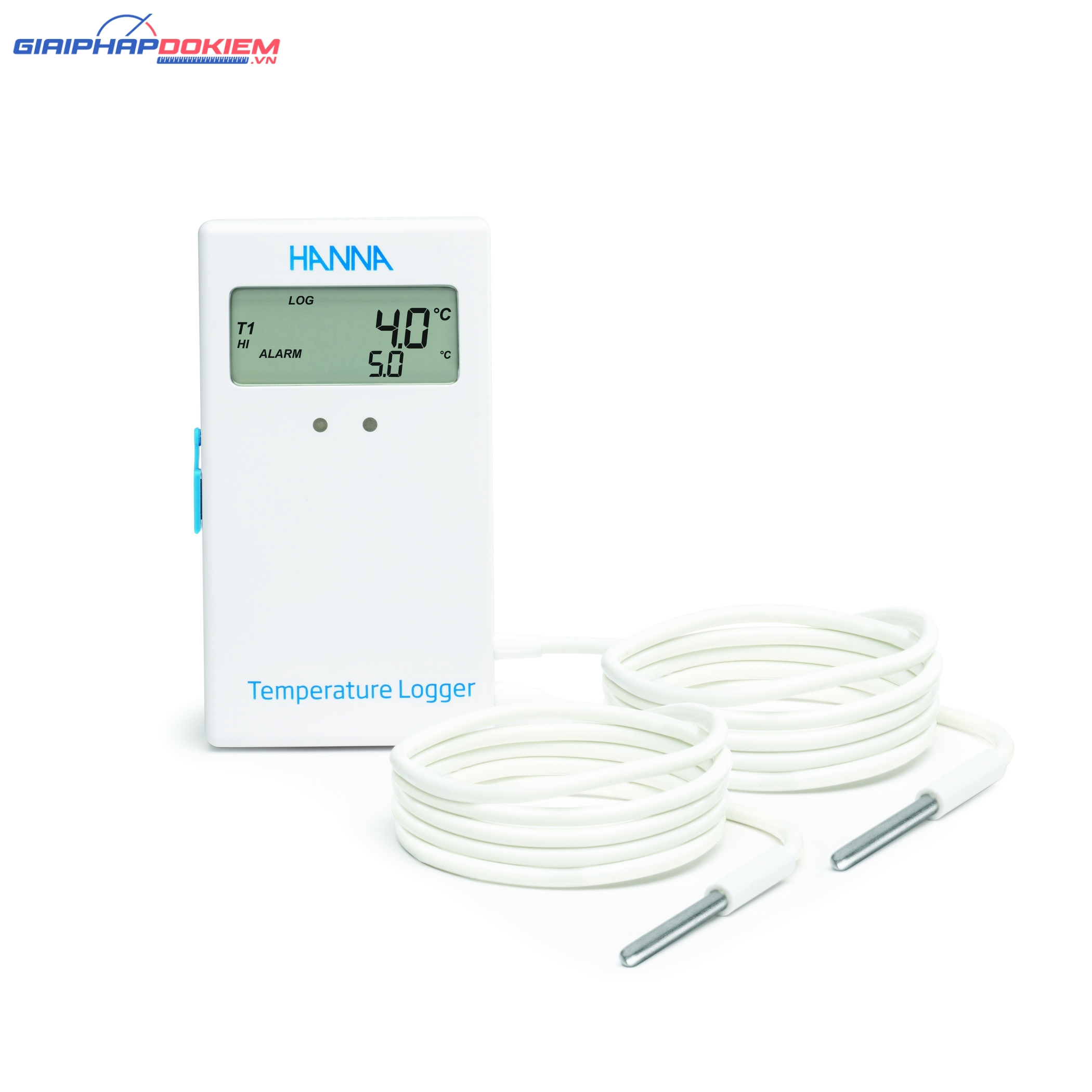 Nhiệt Kế Ghi Dữ Liệu Với 2 Cảm Biến Bên Ngoài Hanna HI148-4 1 Nhiệt Kế Ghi Dữ Liệu Với 2 Cảm Biến Bên Ngoài Hanna HI148-4