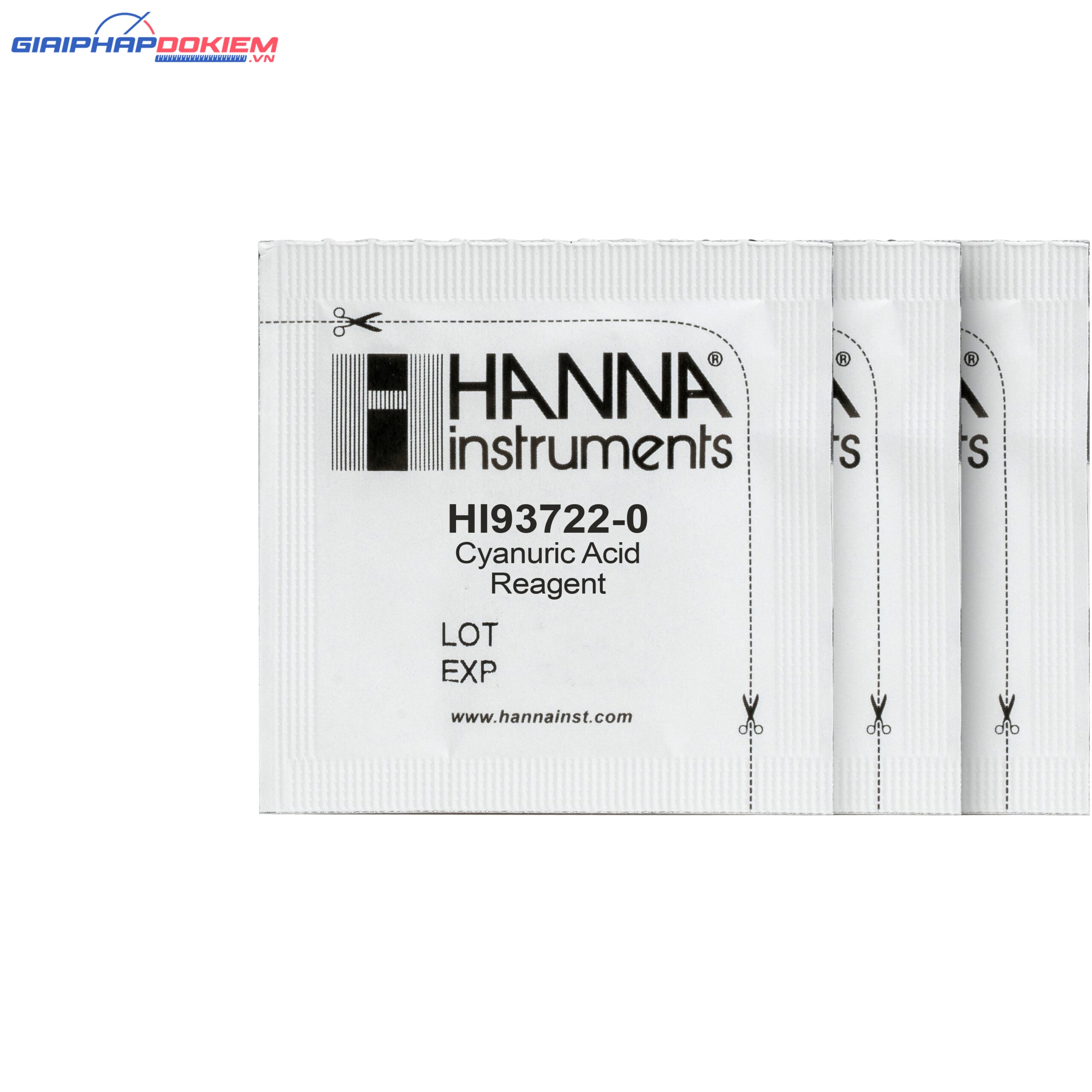 Thuốc Thử Axit Cyanuric Dùng Cho Máy Đo, 100 Lần Đo Hanna HI93722-01 1 Thuốc Thử Axit Cyanuric Dùng Cho Máy Đo, 100 Lần Đo Hanna HI93722-01