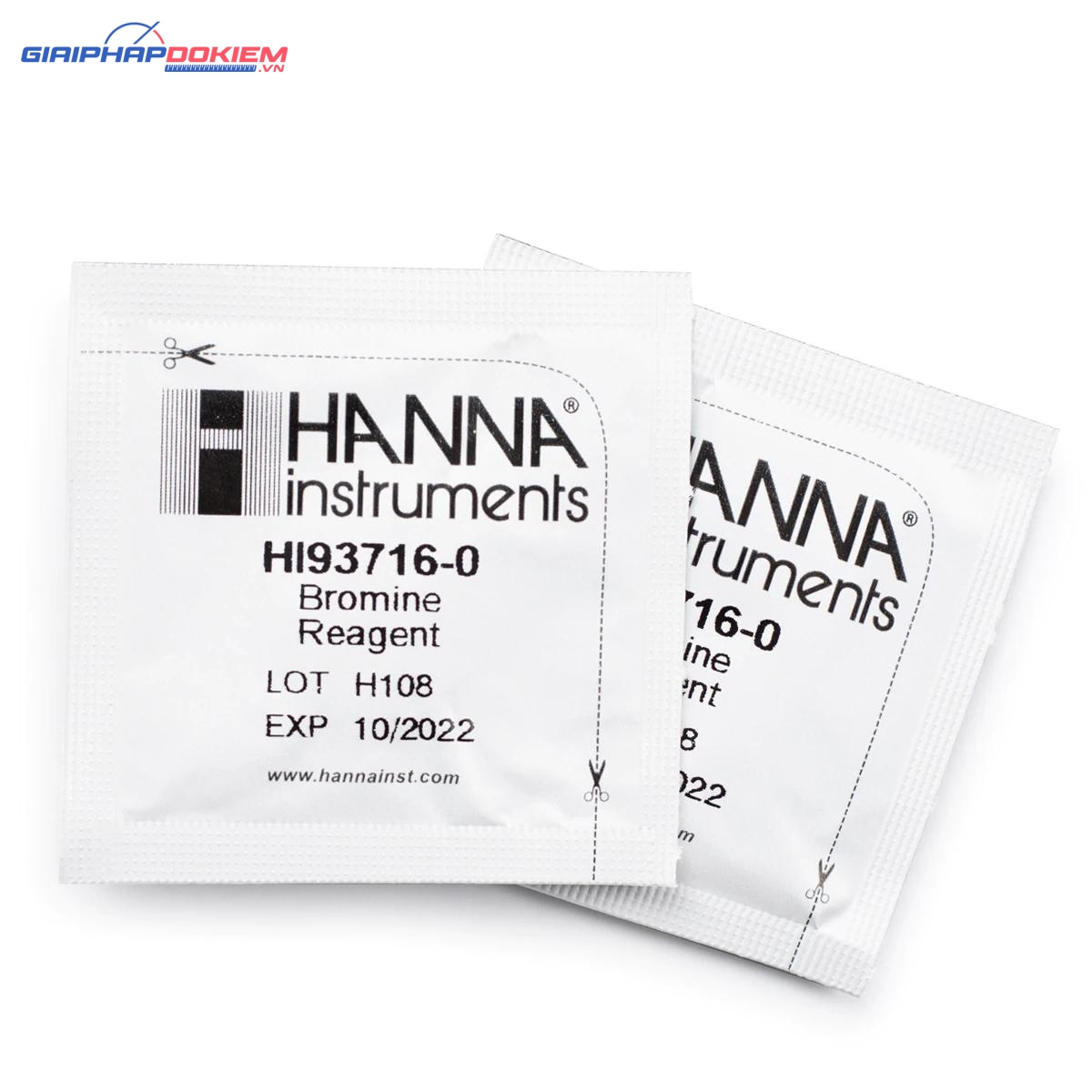 Thuốc Thử Brôm Dùng Với Máy Đo, 100 lần đo Hanna HI93716-01 1 Thuốc Thử Brôm Dùng Với Máy Đo, 100 lần đo Hanna HI93716-01