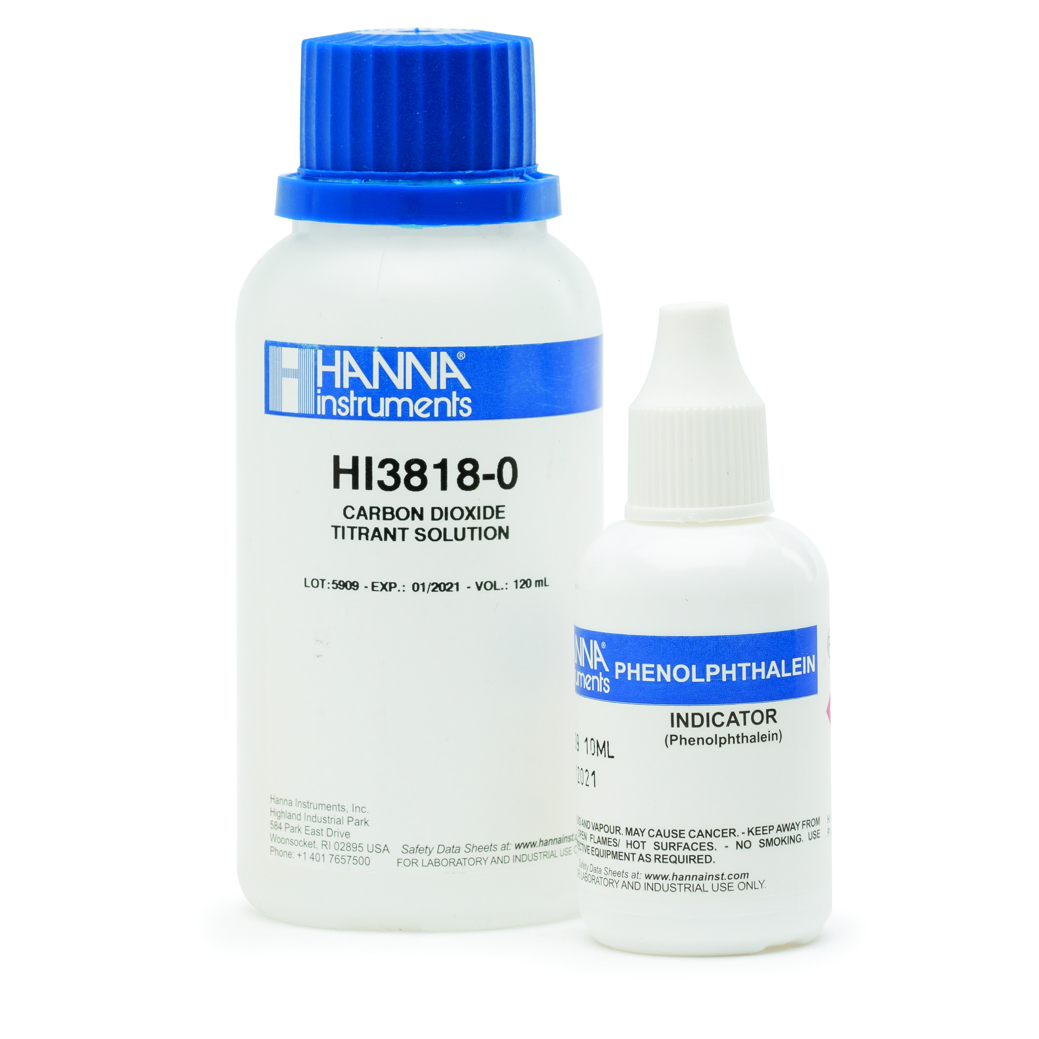 Thuốc Thử CO2 (0.0-100mg/L) Cho Test Kit HI3818, 100 Lần Đo Hanna HI3818-100 1 Thuốc Thử CO2 (0.0-100mg/L) Cho Test Kit HI3818, 100 Lần Đo Hanna HI3818-100