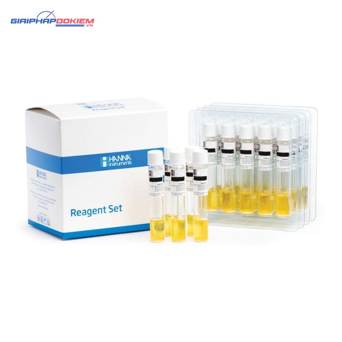 Thuốc Thử Đo Độ Hoạt Động Bề Mặt Anion, 25 Lần Đo Hanna HI96782-25 1 Thuốc Thử Đo Độ Hoạt Động Bề Mặt Anion, 25 Lần Đo Hanna HI96782-25