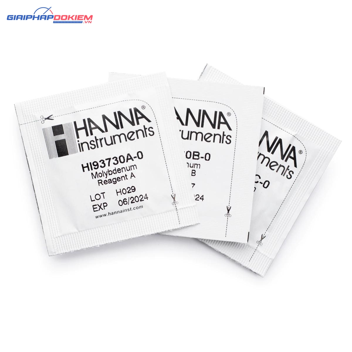 Thuốc thử đo Molybdenum, 100 gói Hanna HI93730-01 1 Thuốc thử đo Molybdenum, 100 gói Hanna HI93730-01