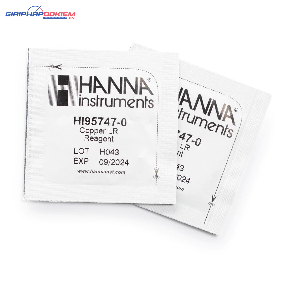 Thuốc Thử Đồng, 100 lần Hanna HI95747-01 1 Thuốc Thử Đồng, 100 lần Hanna HI95747-01