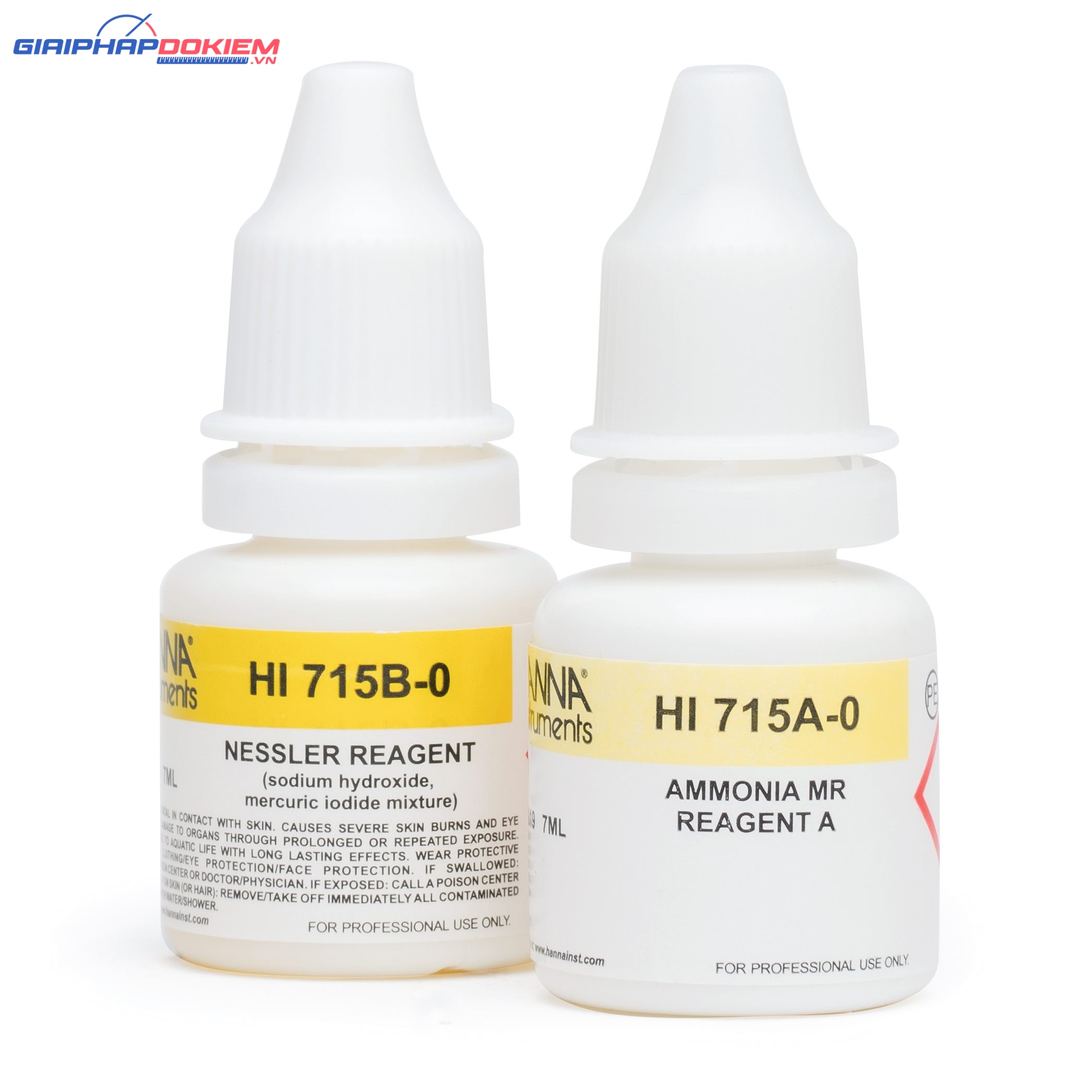 Thuốc Thử Dùng Cho Checker Amoni Thang Trung HI715, 25 Lần Đo Hanna HI715-25 1 Thuốc Thử Dùng Cho Checker Amoni Thang Trung HI715, 25 Lần Đo Hanna HI715-25