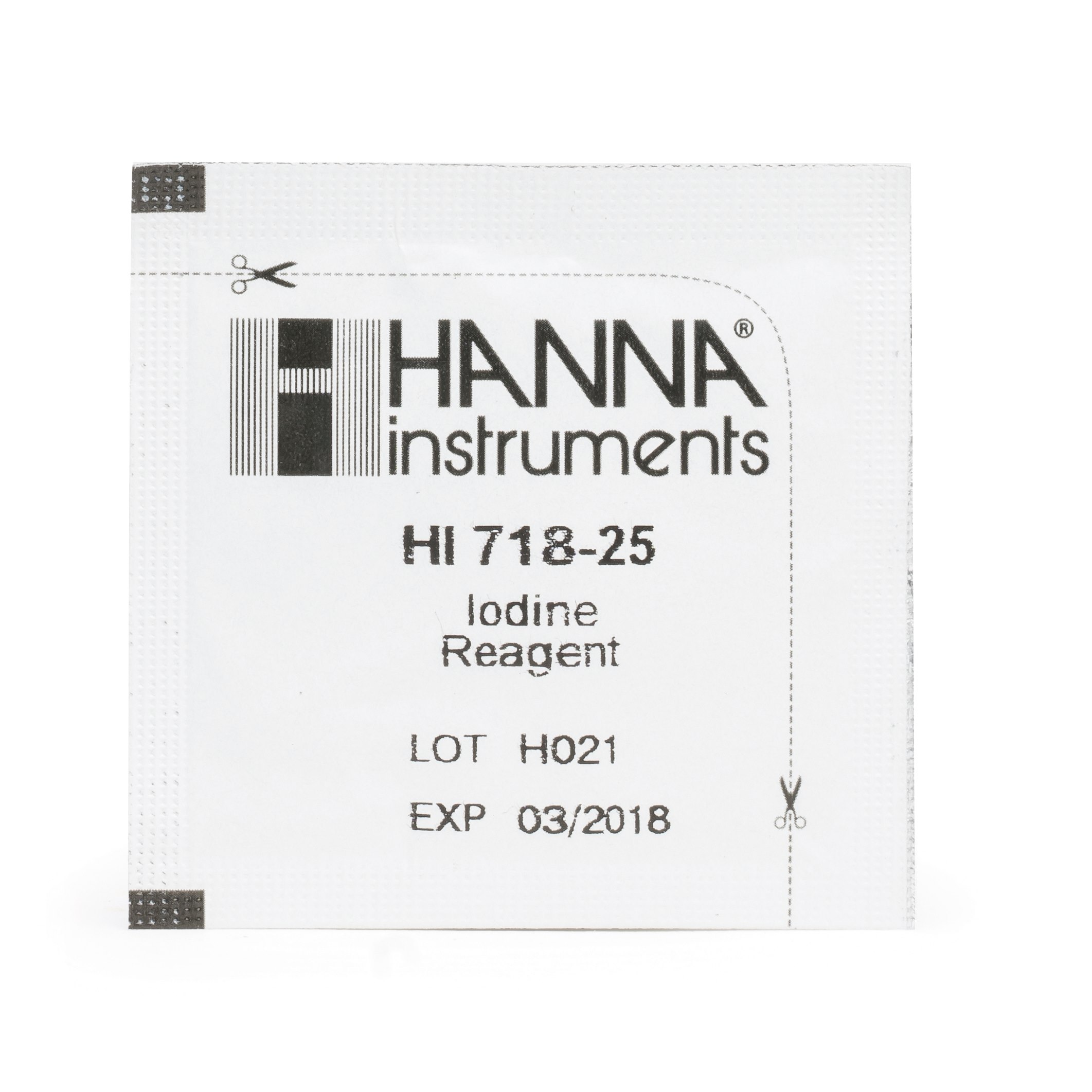 Thuốc Thử Dùng Cho Checker Iot HI718, 25 Lần Đo Hanna HI718-25 1 Thuốc Thử Dùng Cho Checker Iot HI718, 25 Lần Đo Hanna HI718-25