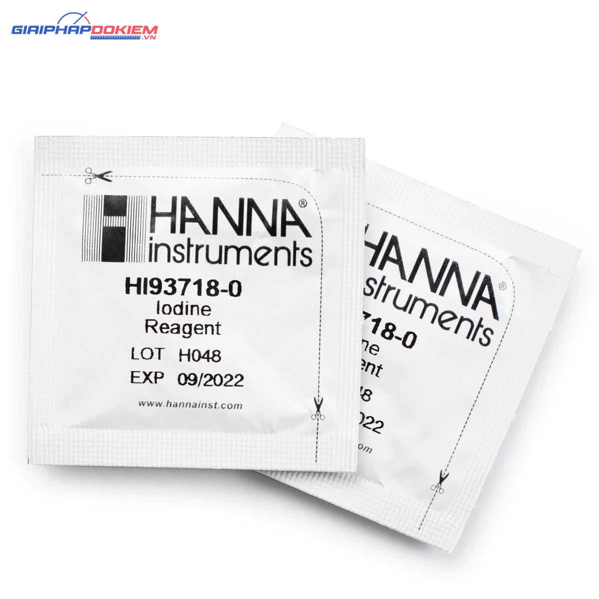 Thuốc Thử Iot Dùng Cho Máy Đo Quang,100 lần Hanna HI93718-01 1 Thuốc Thử Iot Dùng Cho Máy Đo Quang,100 lần Hanna HI93718-01