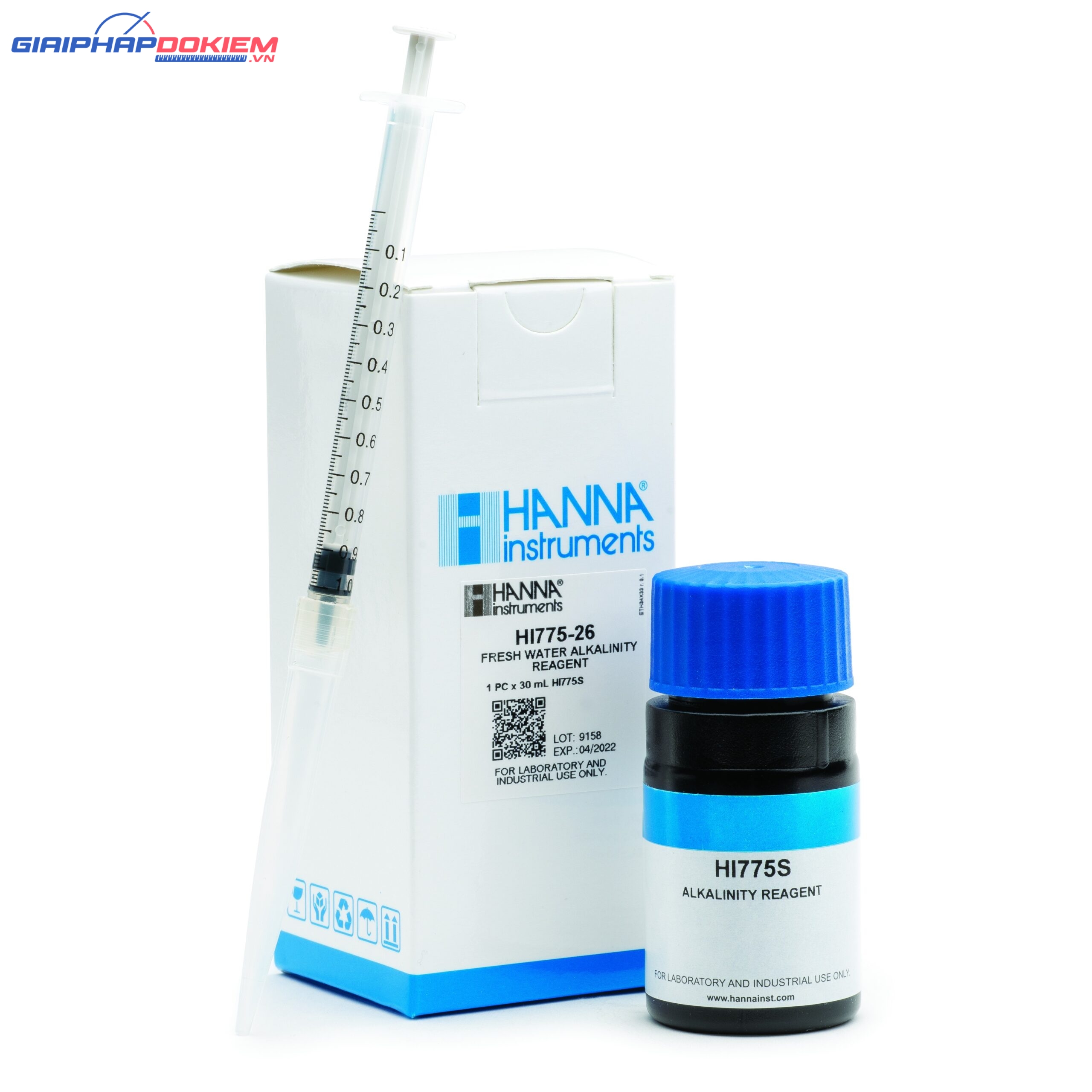 Thuốc Thử Kiềm Cho Checker HI775 Hanna HI775-26 1 Thuốc Thử Kiềm Cho Checker HI775 Hanna HI775-26