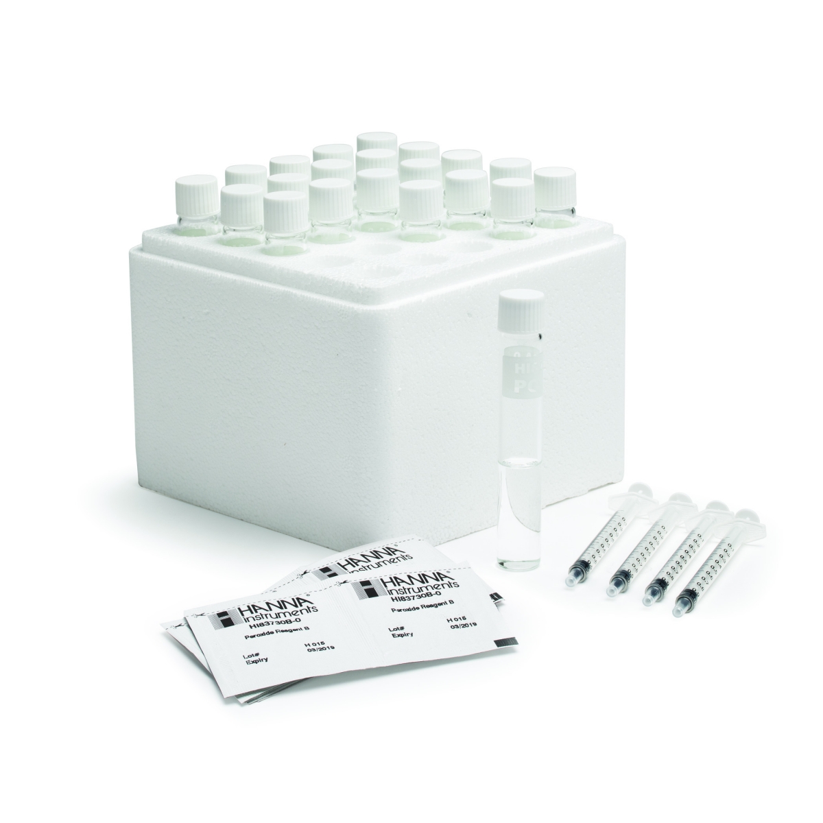 Thuốc Thử Peroxide Cho Máy HI83730 (20 Lần) Hanna HI83730-20 Thuốc Thử Peroxide Cho Máy HI83730 (20 Lần) Hanna HI83730-20