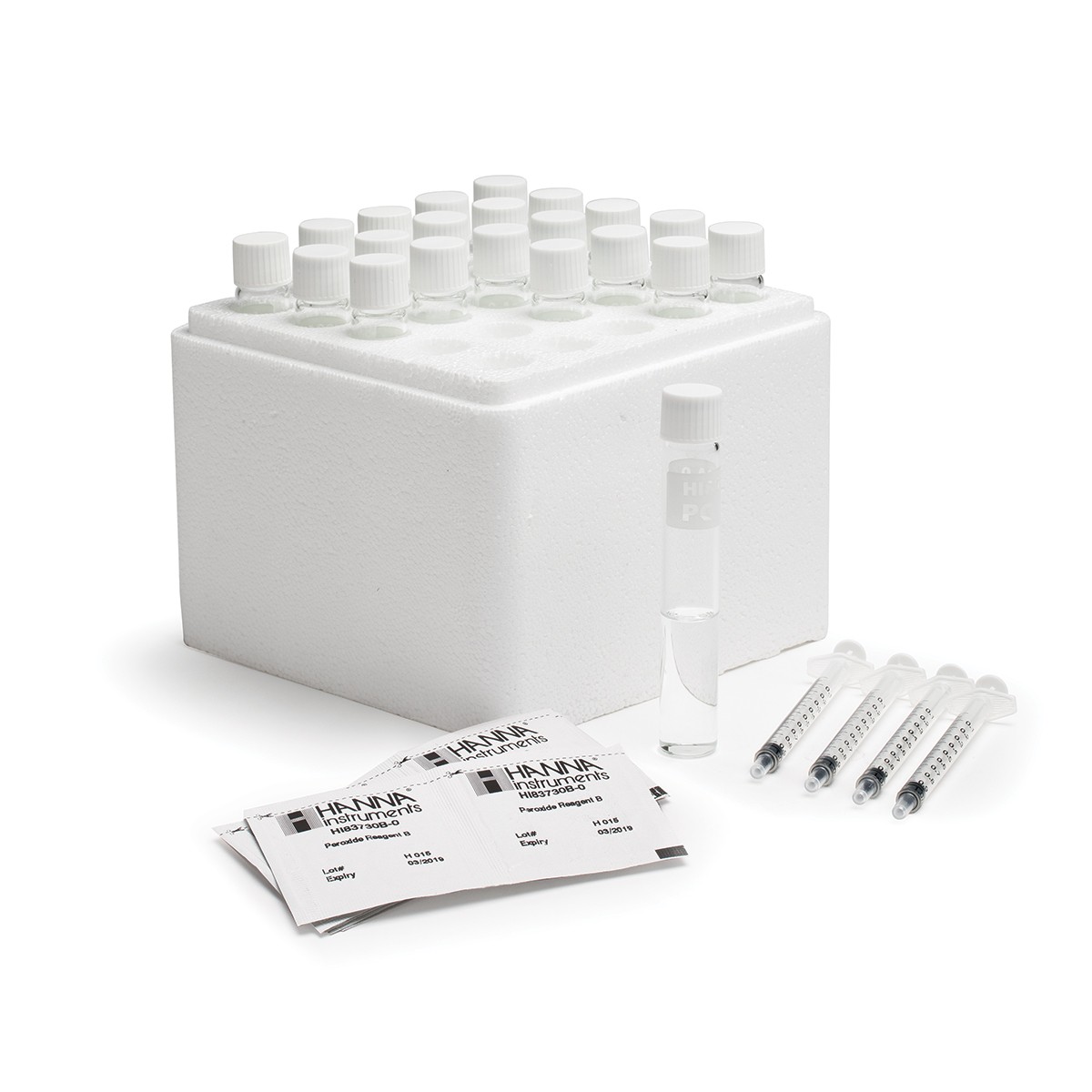 Thuốc Thử Peroxide Cho Máy HI83730 (20 Lần) Hanna HI83730-20 1 Thuốc Thử Peroxide Cho Máy HI83730 (20 Lần) Hanna HI83730-20
