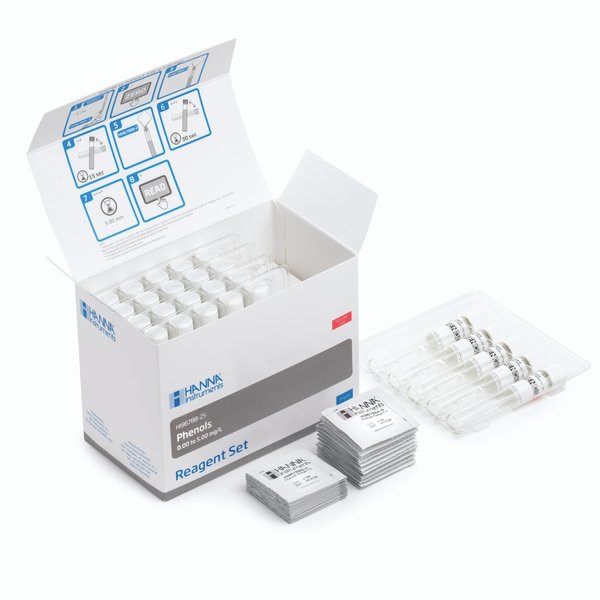 Thuốc Thử Phenols Dùng Cho Máy Đo, 25 Lần Đo Hanna HI96788-25 1 Thuốc Thử Phenols Dùng Cho Máy Đo, 25 Lần Đo Hanna HI96788-25