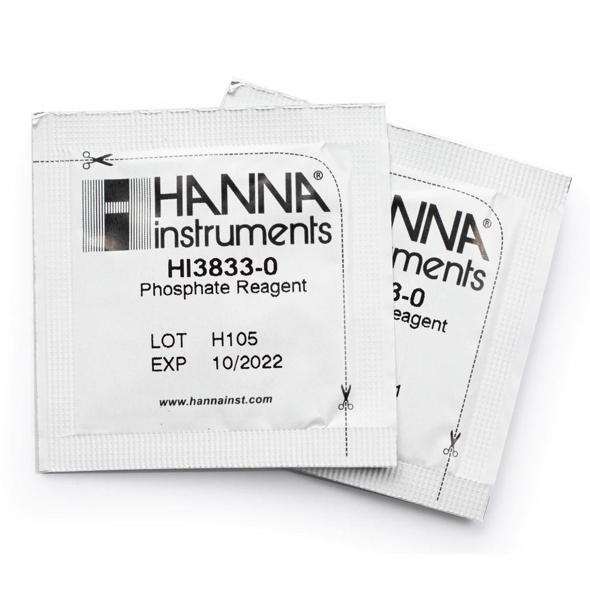 Thuốc Thử Photphat (0-5mg/L) Cho HI3833, 50 Lần Đo Hanna HI3833-050 1 Thuốc Thử Photphat (0-5mg/L) Cho HI3833, 50 Lần Đo Hanna HI3833-050
