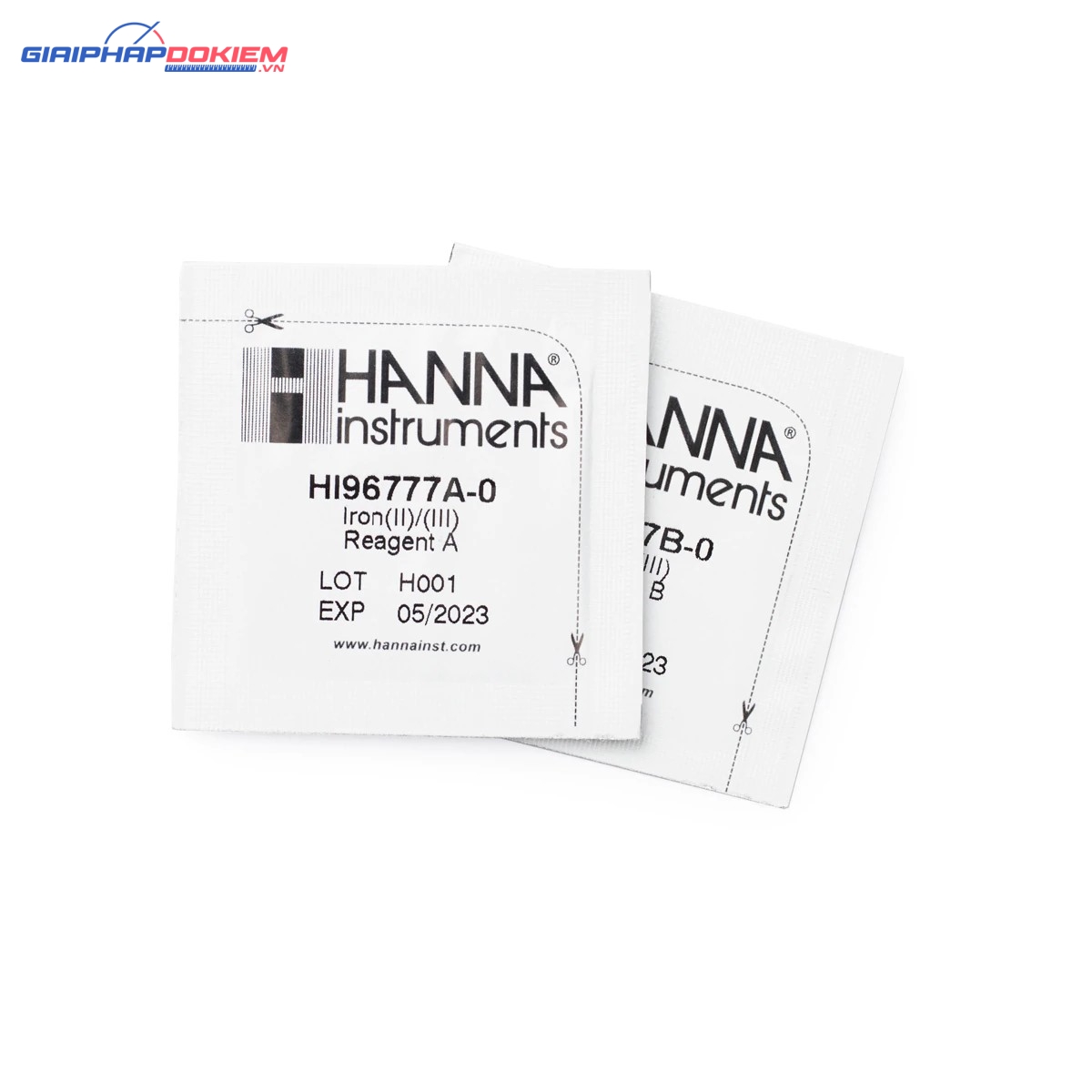 Thuốc Thử Sắt (II&III) (Ferrous, Ferric), 100 lần đo Hanna HI96777-01 1 Thuốc Thử Sắt (II&III) (Ferrous, Ferric), 100 lần đo Hanna HI96777-01