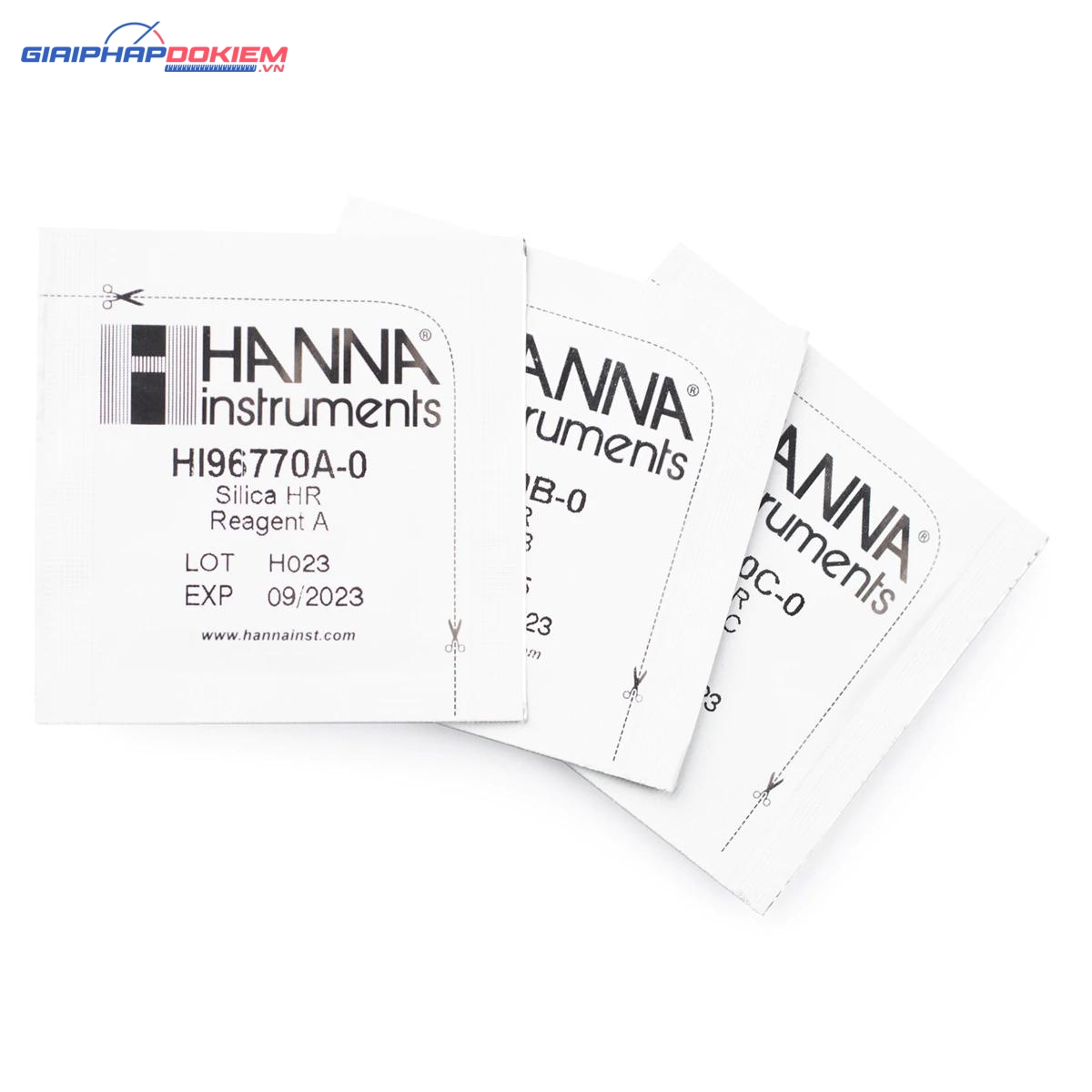 Thuốc Thử Silica Thang Cao, 100 Lần Hanna HI96770-01 1 Thuốc Thử Silica Thang Cao, 100 Lần Hanna HI96770-01