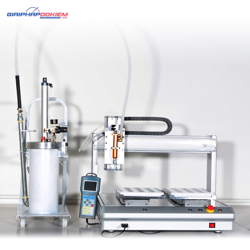 Robot phun keo 4 trục để bàn Waterun DJ-5331 5 Robot phun keo 4 trục để bàn Waterun DJ-5331 - Ảnh 2