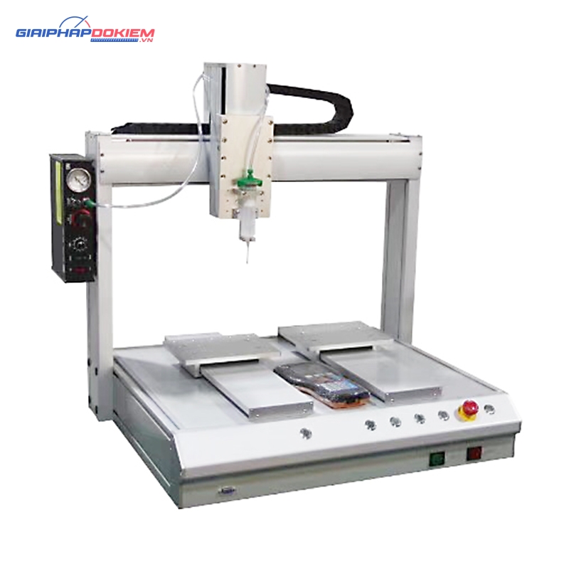 Robot phun keo 4 trục để bàn Waterun DJ-5331 4 Robot phun keo 4 trục để bàn Waterun DJ-5331