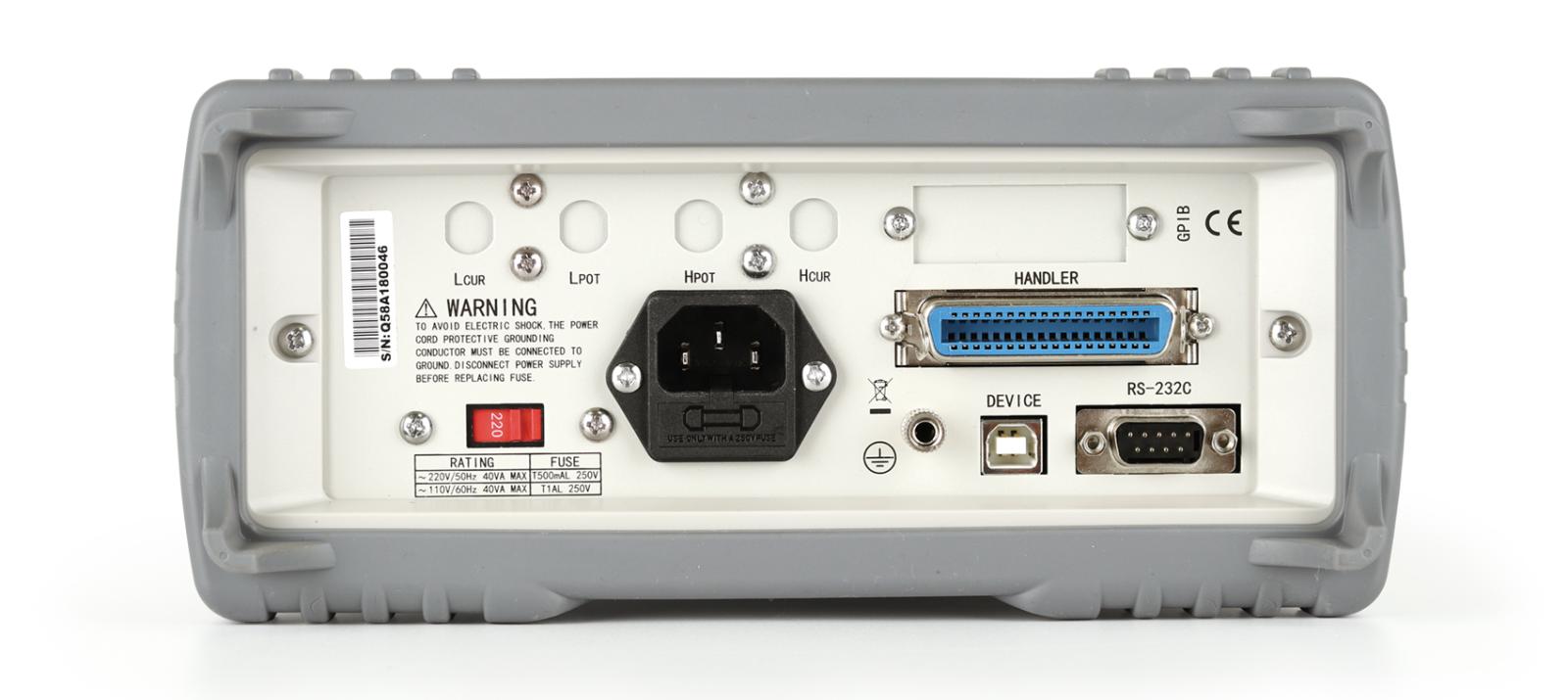 Máy đo LCR Tonghui TH2817C+ 9 Máy đo LCR Tonghui TH2817C+ - Ảnh 4