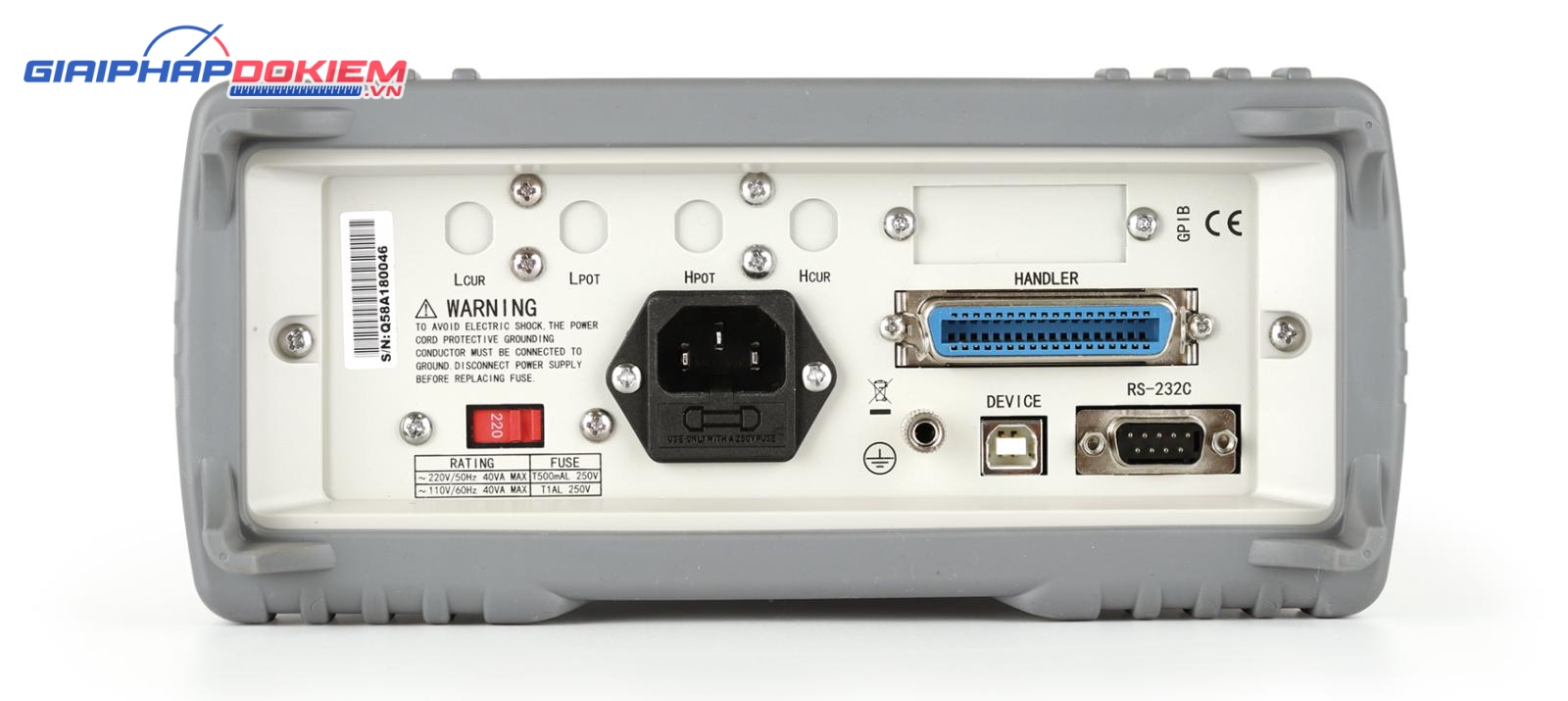 Máy đo LCR Tonghui TH2817C+ 9 Máy đo LCR Tonghui TH2817C+ - Ảnh 4