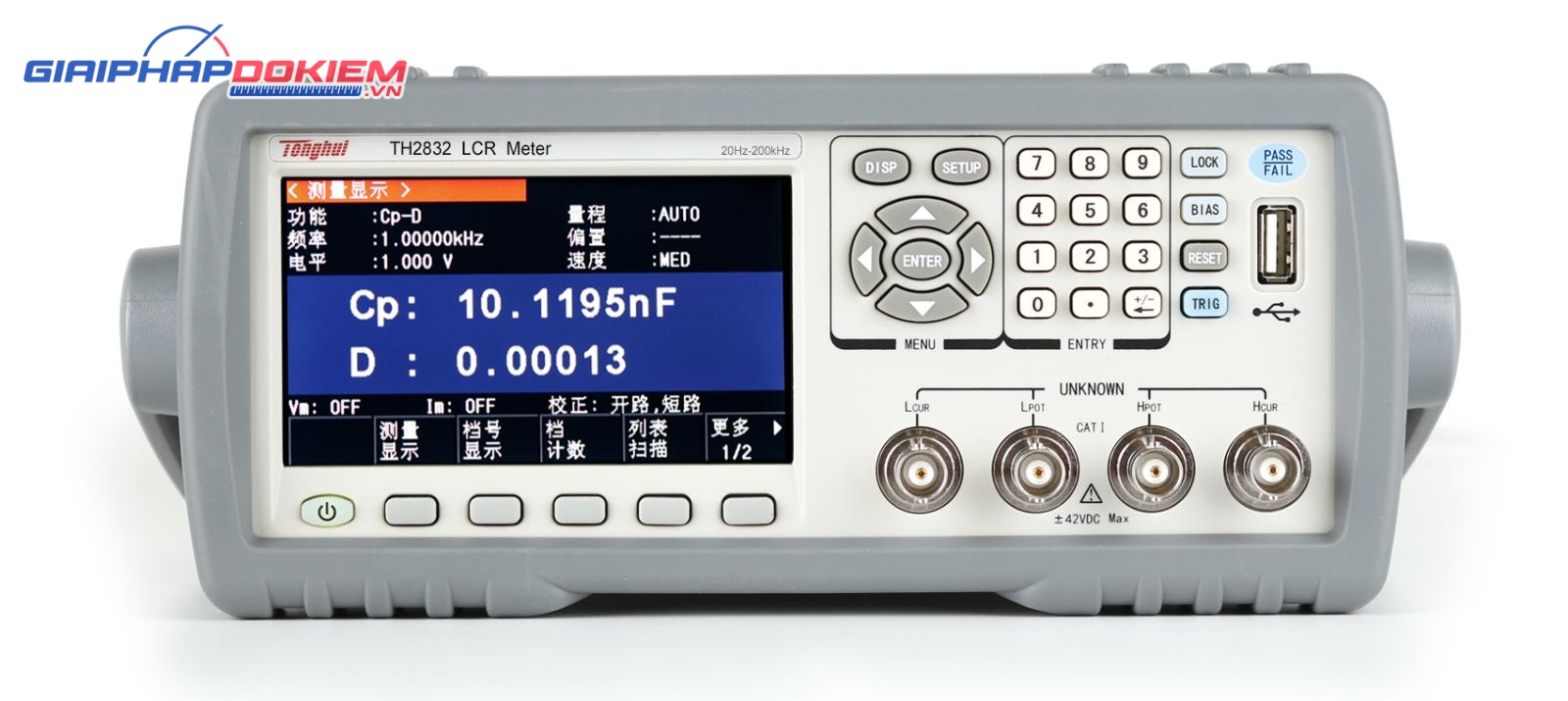 Máy đo LCR Tonghui TH2832 9 Máy đo LCR Tonghui TH2832 - Ảnh 2
