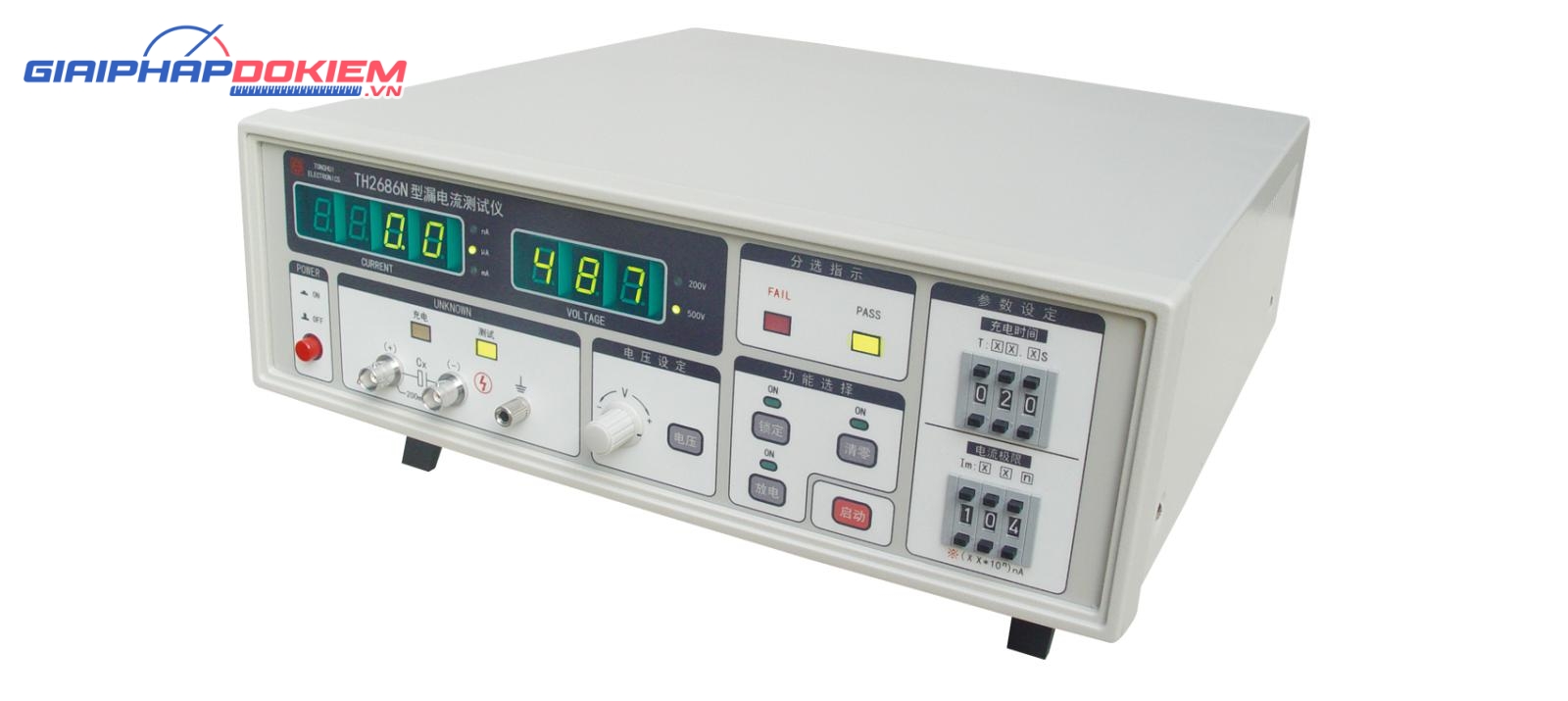 Máy kiểm tra dòng rò tụ điện Tonghui TH2686N 11 Máy kiểm tra dòng rò tụ điện Tonghui TH2686N - Ảnh 4