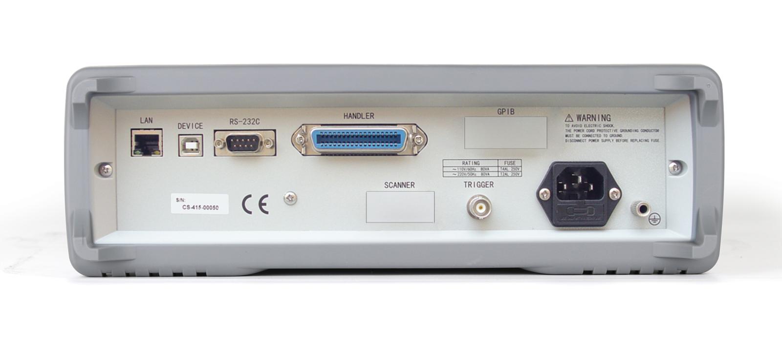 Máy kiểm tra tụ điện tốc độ cao Tonghui TH2638A 11 Máy kiểm tra tụ điện tốc độ cao Tonghui TH2638A - Ảnh 5