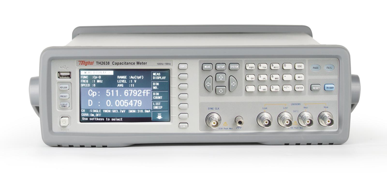 Máy kiểm tra tụ điện tốc độ cao Tonghui TH2638 12 Máy kiểm tra tụ điện tốc độ cao Tonghui TH2638 - Ảnh 5