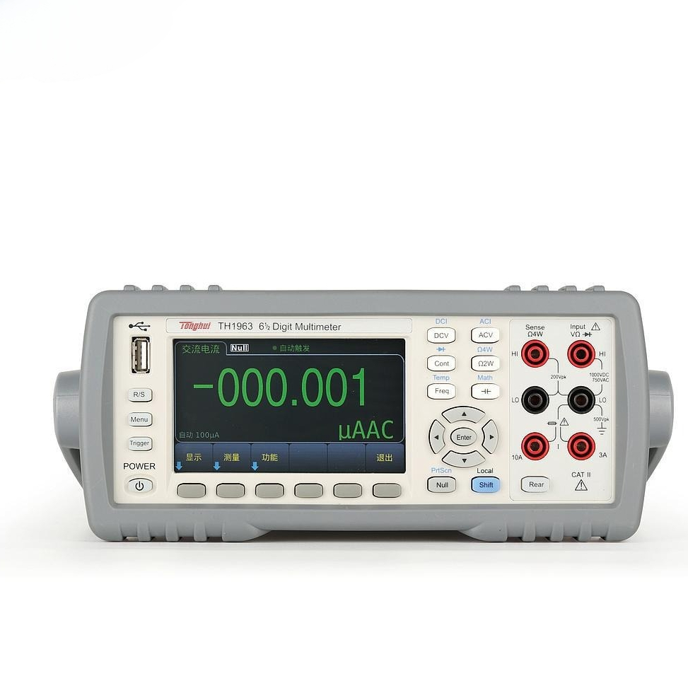 Đồng hồ vạn năng kỹ thuật số để bàn Tonghui TH1963 12 Đồng hồ vạn năng kỹ thuật số để bàn Tonghui TH1963