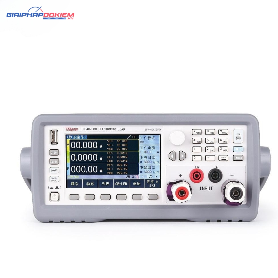 Tải điện tử DC lập trình Tonghui TH8402 6 Tải điện tử DC lập trình Tonghui TH8402