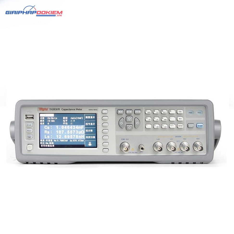 Máy kiểm tra tụ điện tốc độ cao Tonghui TH2638B 4 Máy kiểm tra tụ điện tốc độ cao Tonghui TH2638B