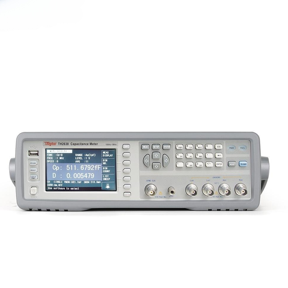 Máy kiểm tra tụ điện tốc độ cao Tonghui TH2638 21 Máy kiểm tra tụ điện tốc độ cao Tonghui TH2638