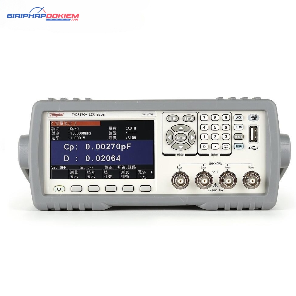 Máy đo LCR Tonghui TH2817C+ 6 Máy đo LCR Tonghui TH2817C+
